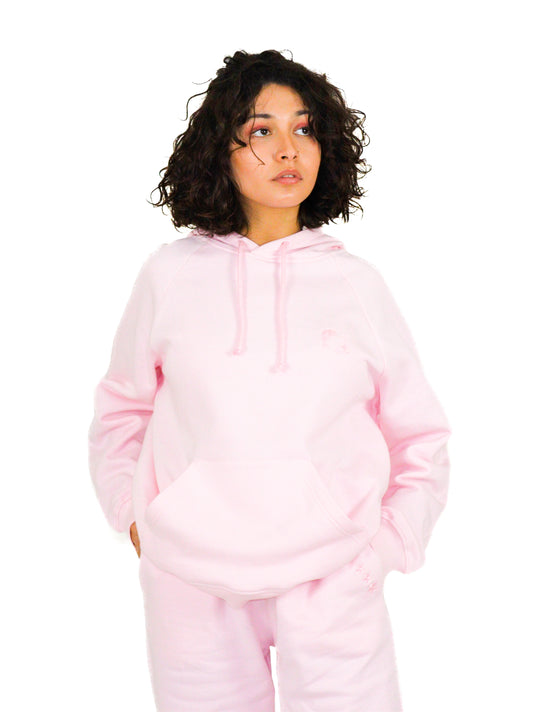 Sweat Néphélée Rose avec logo Aphaïa