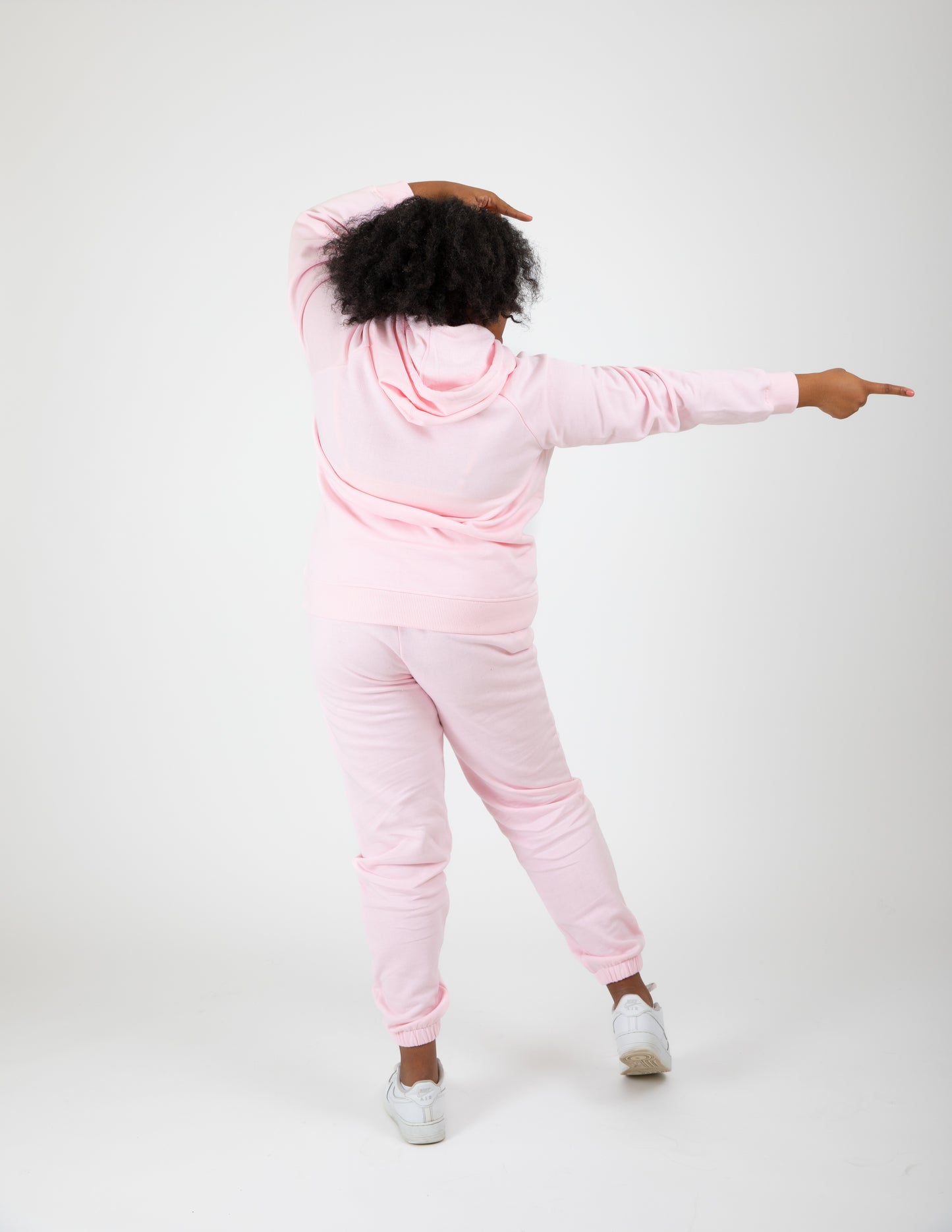 Sweat Néphélée Rose avec logo Aphaïa